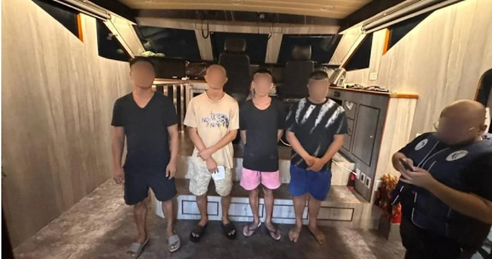 查缉乱丢垃圾 菲海巡意外捕通缉犯 配图