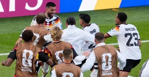 2026美加墨世界杯｜替补温达夫双响救场 德国2比1绝杀象牙海岸 配图
