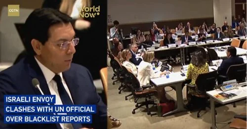 不满被列性暴力黑名单 以代表暴怒要联国官员“收声 出去” — 封面