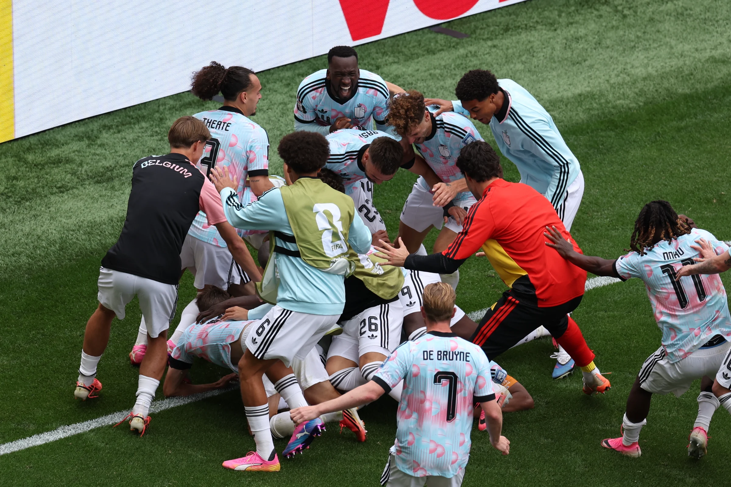2026美加墨世界杯｜两次让2追3 比利时追平德国记录 配图