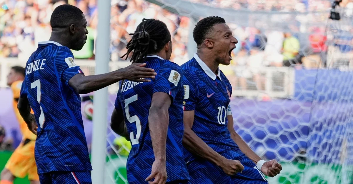 2026美加墨世界杯｜杜埃造点姆巴佩命中 法国1比0挫巴拉圭晋8强 配图