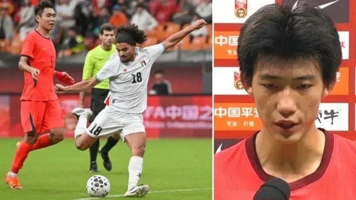 国足0:5溃败︱17岁赵松源被安排赛后受访网民狠批:让小孩子出来顶锅? — 封面