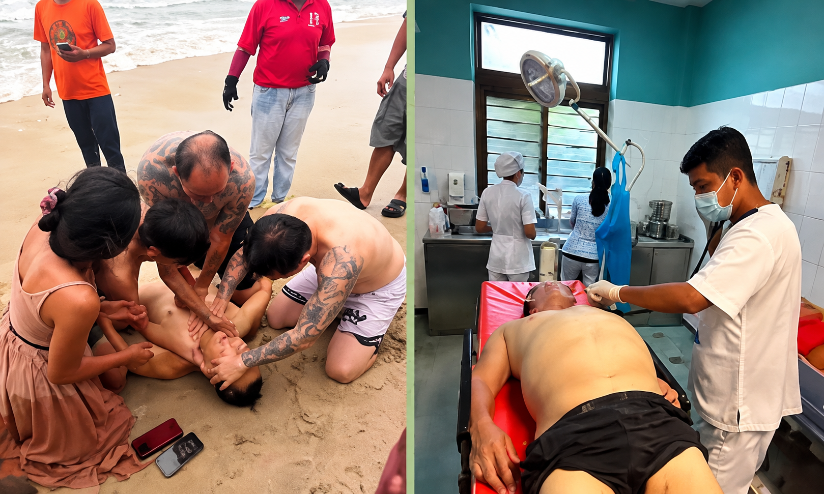 西港奥特斯海滩发生悲剧!一名中国男子下海游玩溺水身亡 — 封面