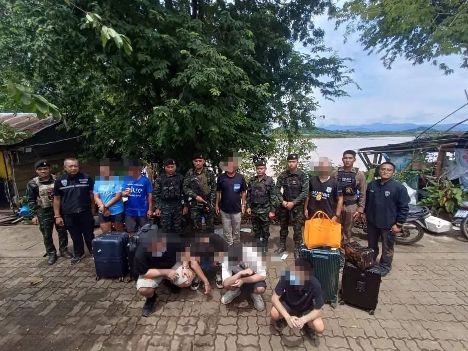 泰国清莱破获偷渡案！4名中国男子、3名泰国协助者被捕 — 正文配图
