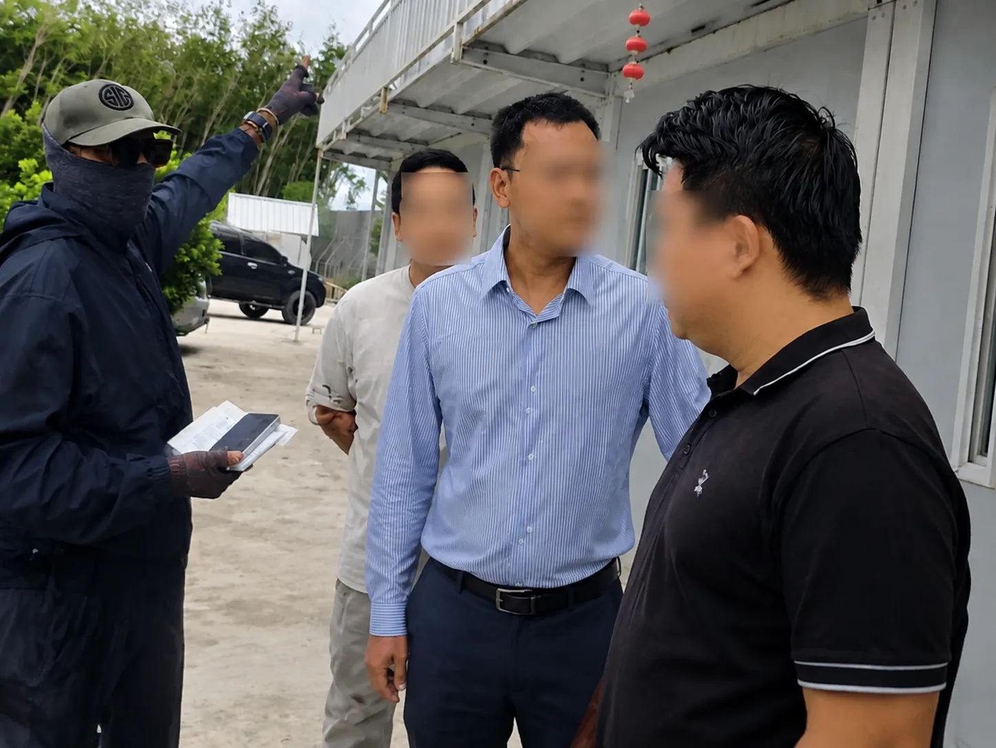 泰国警方突查罗勇中资工地！2名中国人及3名缅甸人被抓 — 正文配图