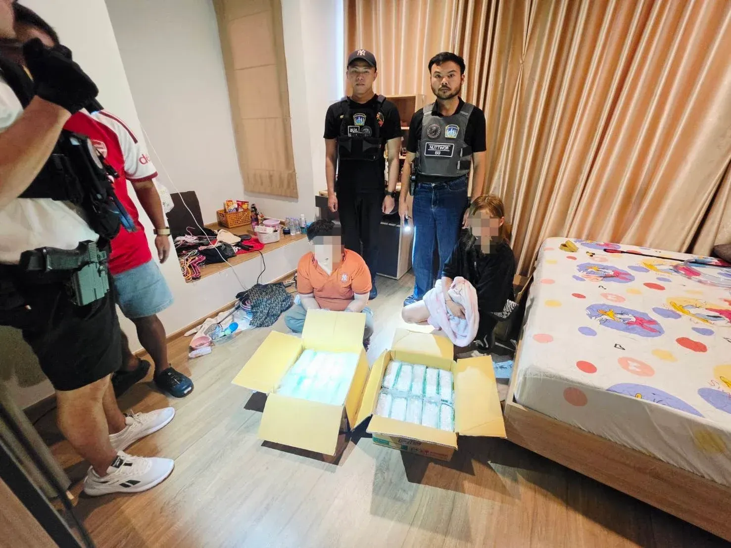 640公斤冰毒流入泰国？警方连续捣毁两条运输网络 — 正文配图