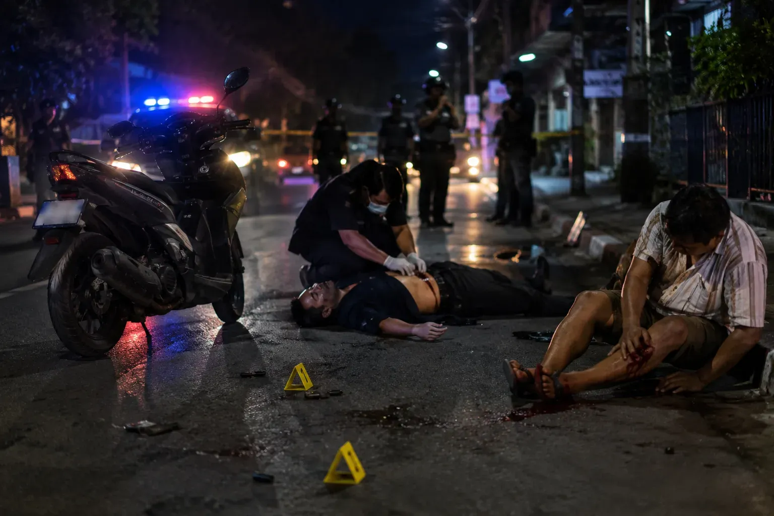 巴西兰突发枪击!34岁商人住宅外中弹,枪手骑摩托逃离 — 正文配图