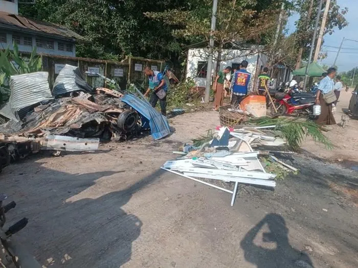 妙瓦底连爆两起！巨响震动传至泰国湄索 — 正文配图