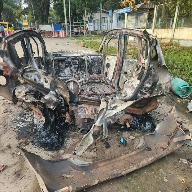 妙瓦底连爆两起！巨响震动传至泰国湄索 — 正文配图