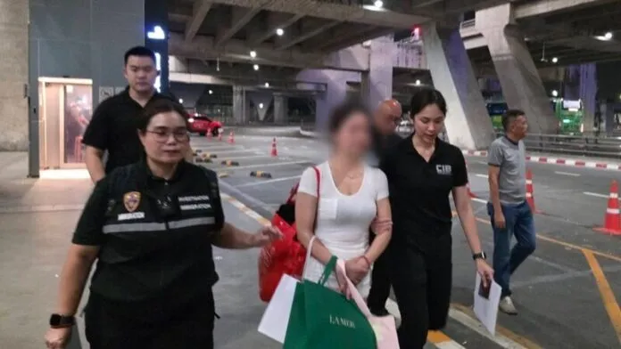 中国女子逃避6年刑期，辗转泰马两国后在泰国被抓 — 正文配图