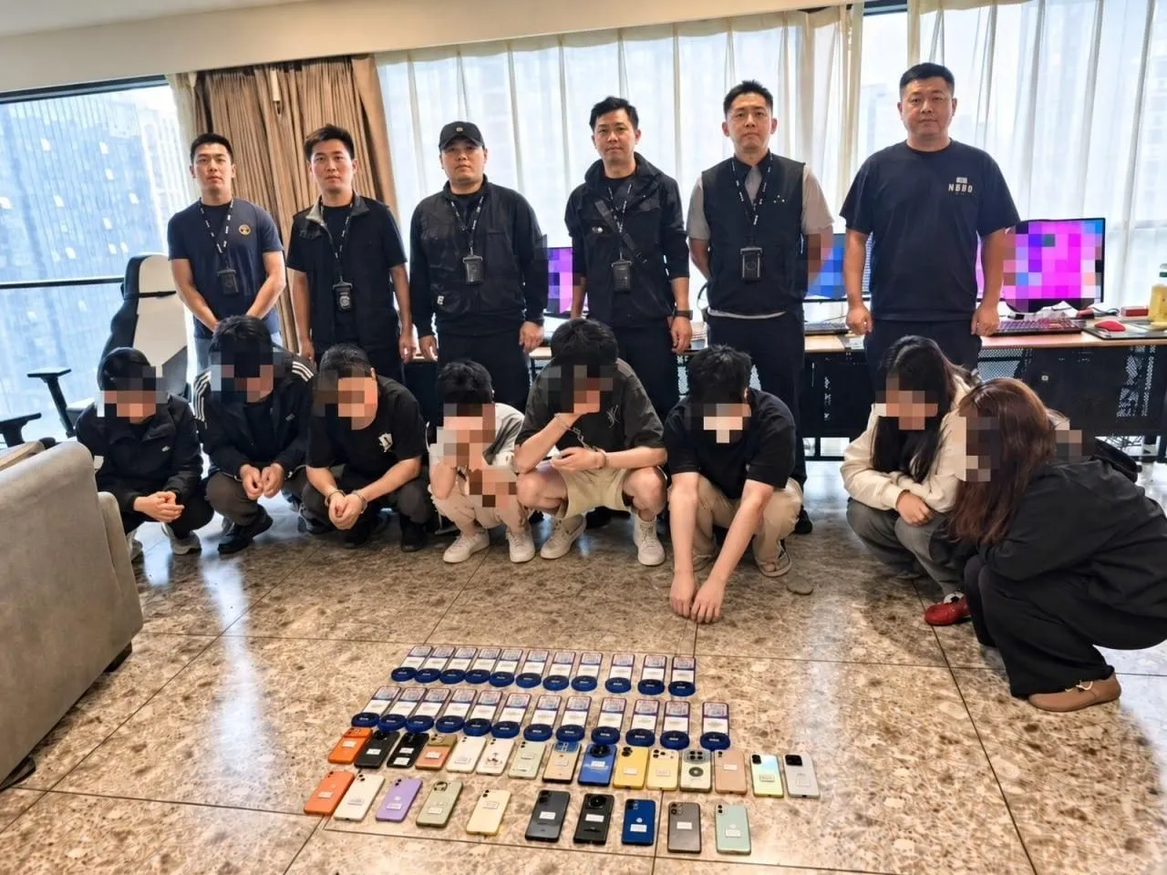 西安警方连端3个“跑分”窝点，14人落网涉案近500万元 — 正文配图