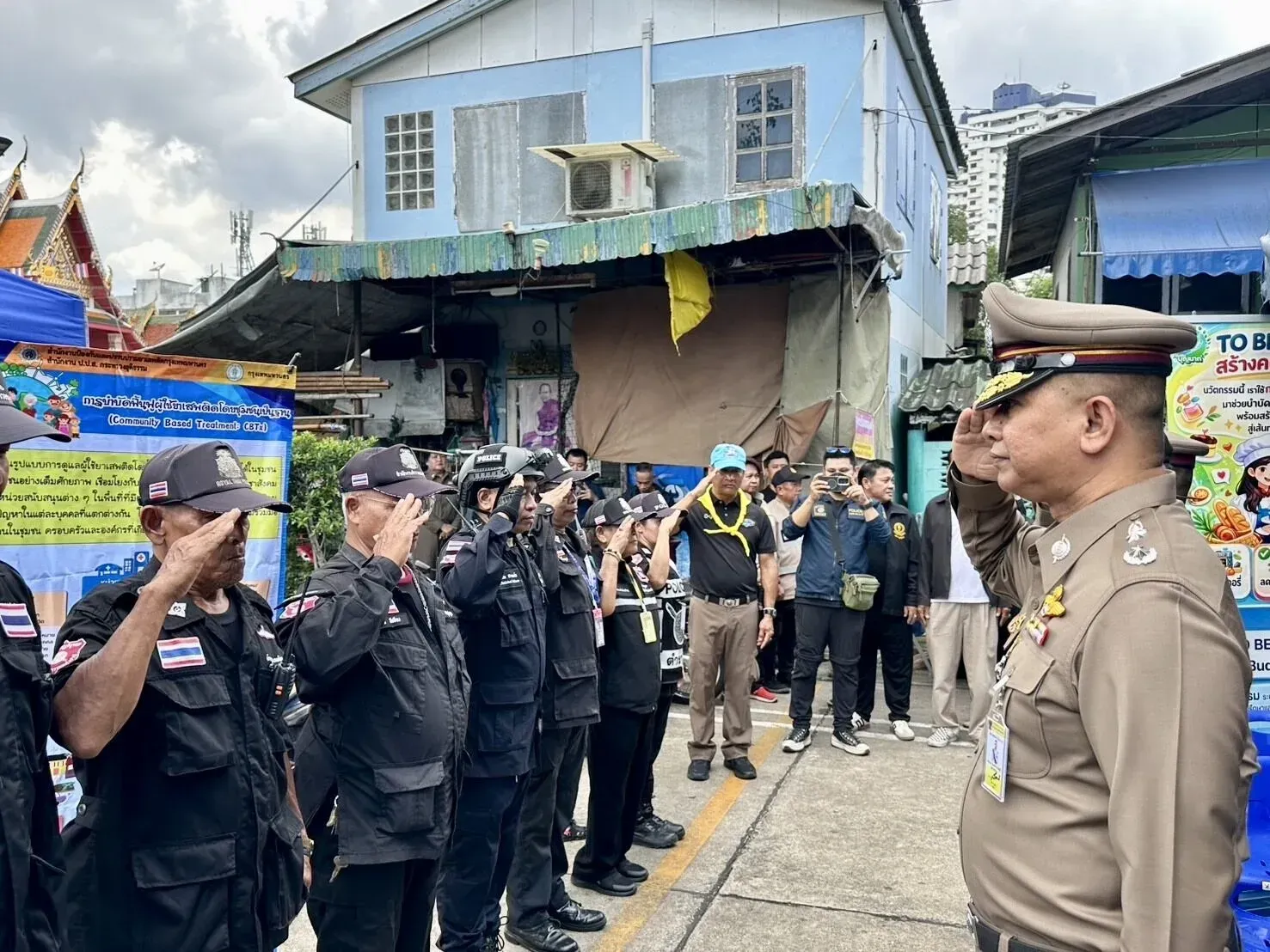 曼谷警方打造“无毒品社区”,多部门联手推进禁毒 — 正文配图