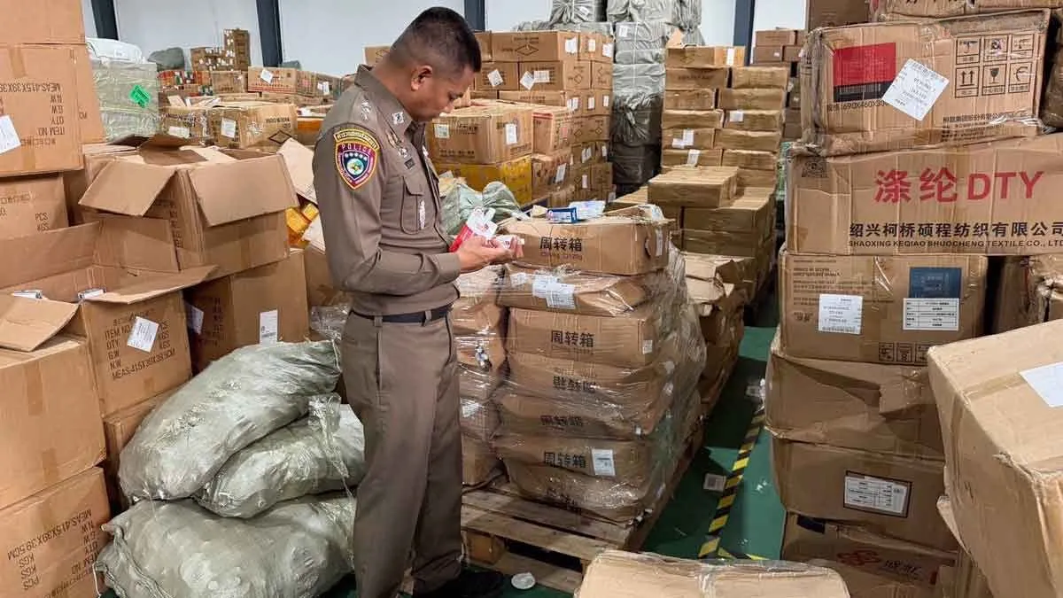 假冒国际大牌化妆品曝光！泰国警方查获5.2万件 — 正文配图
