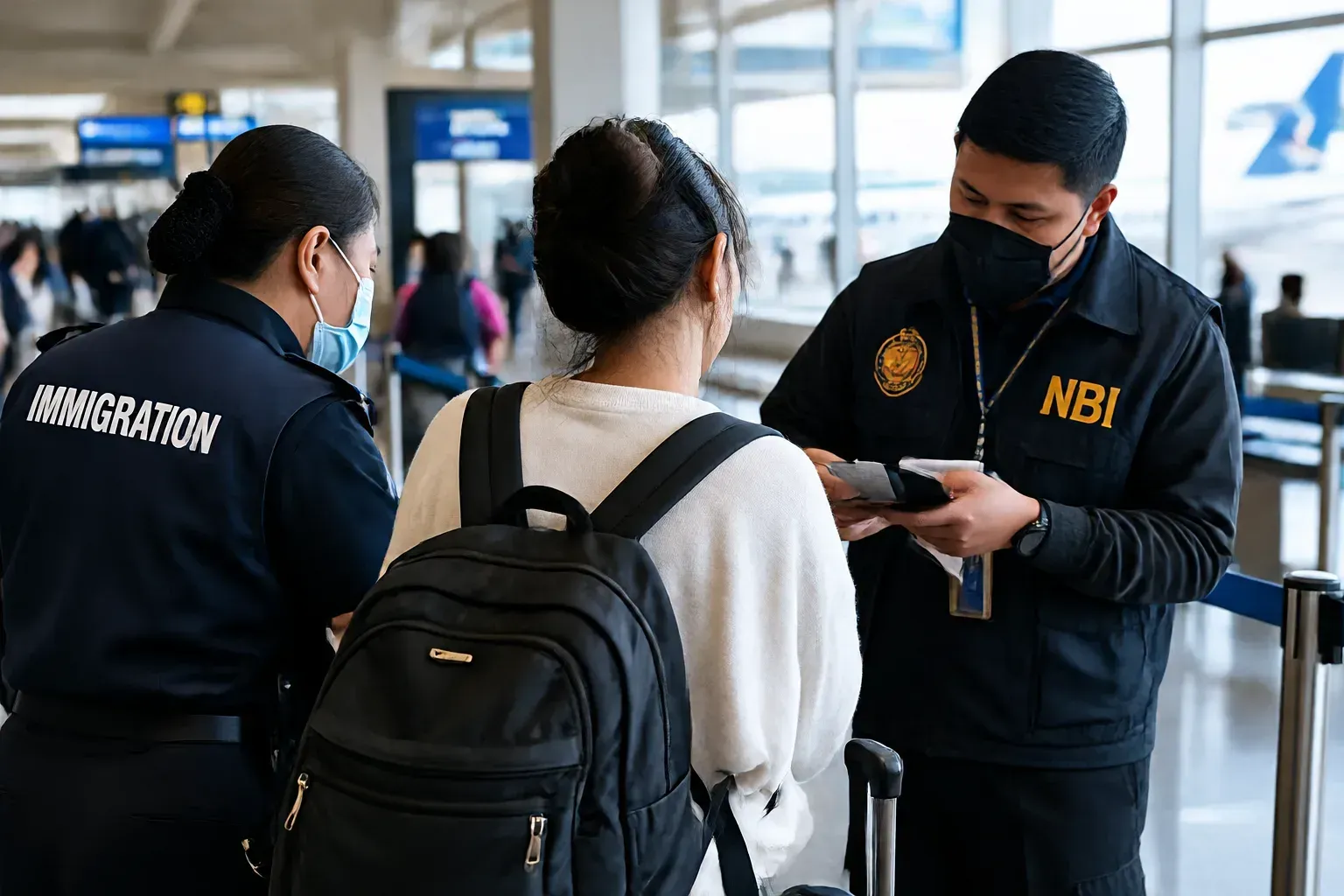 菲律宾女子赴泰“做客服”,机场审查后被拦下 — 正文配图