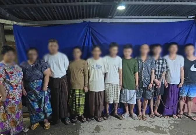 缅甸警方捣毁玉石直播诈骗窝点,6名中国籍人员涉案 — 正文配图
