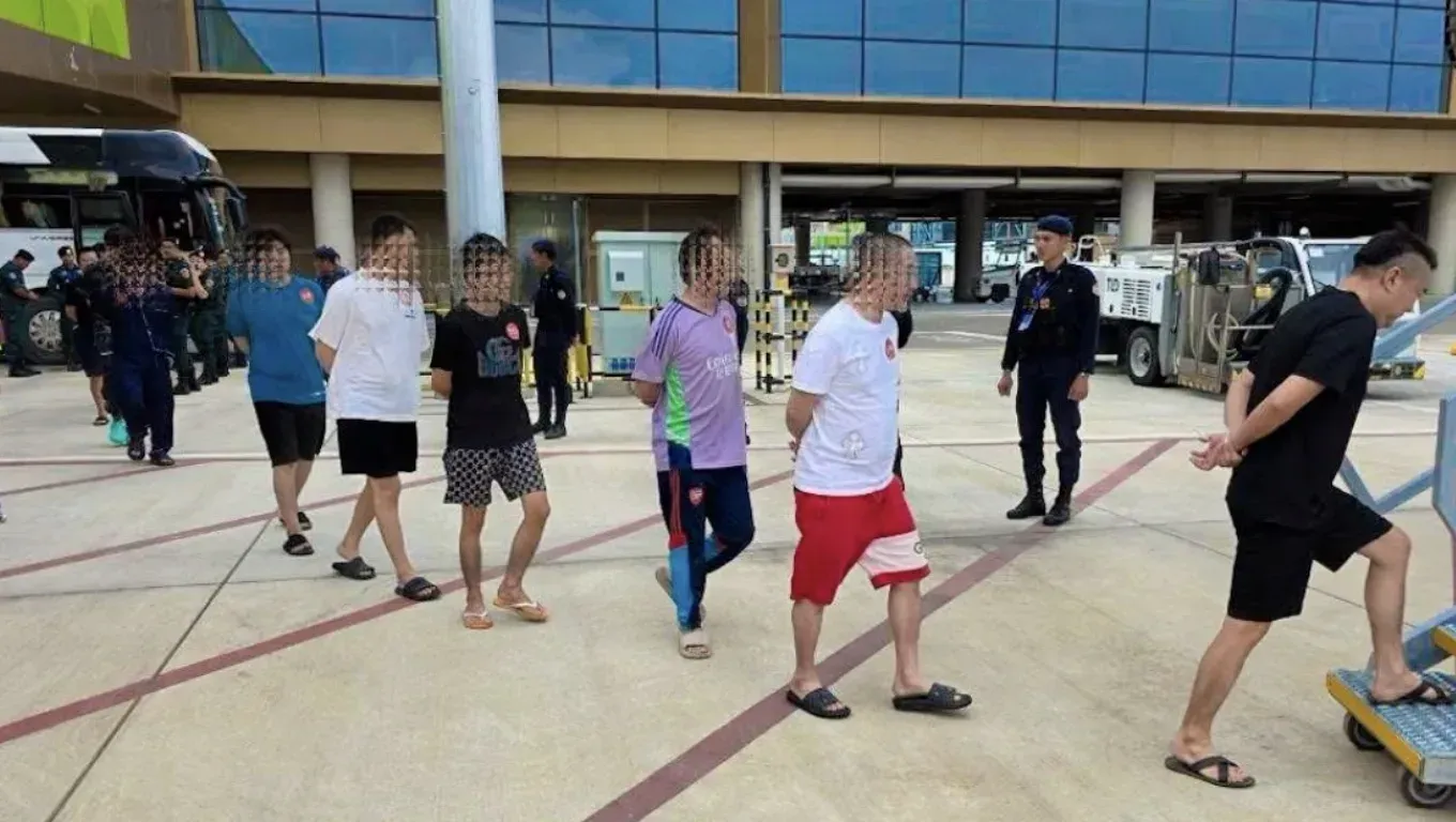 柬埔寨驱逐164名中国公民,涉非法居留、吸毒及电诈 — 正文配图