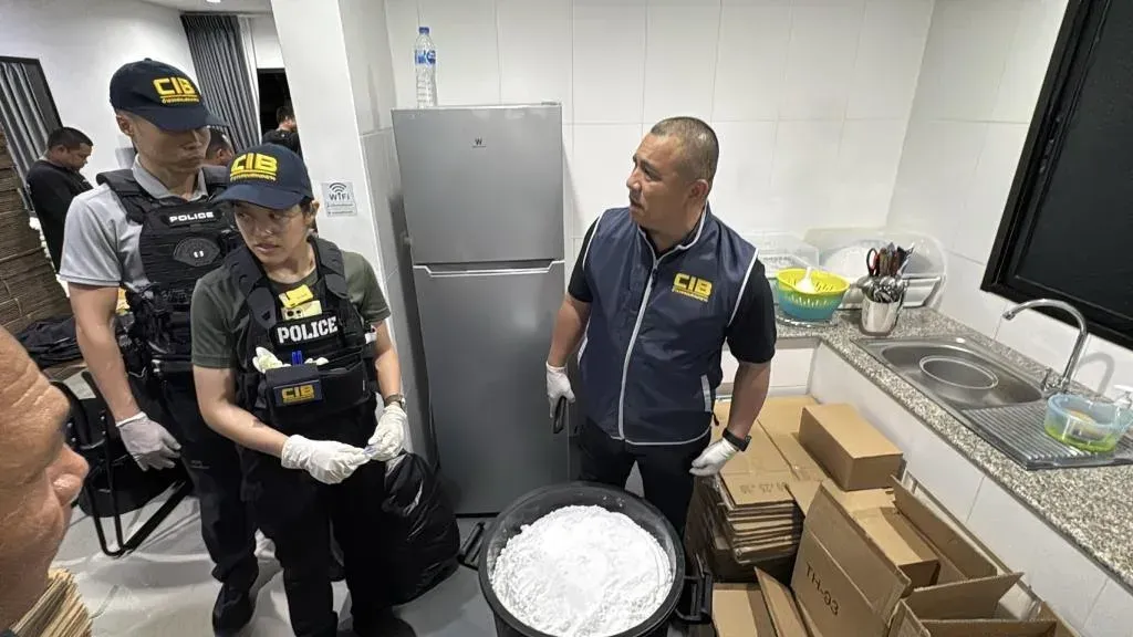 泰国查获350公斤冰毒，26岁香港男子被捕 — 正文配图