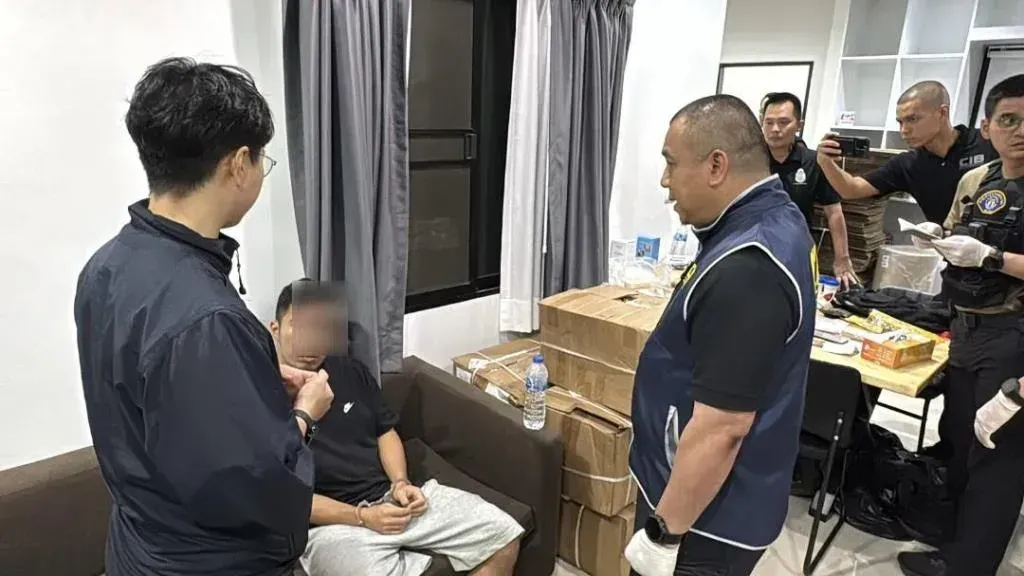 泰国查获350公斤冰毒，26岁香港男子被捕 — 正文配图