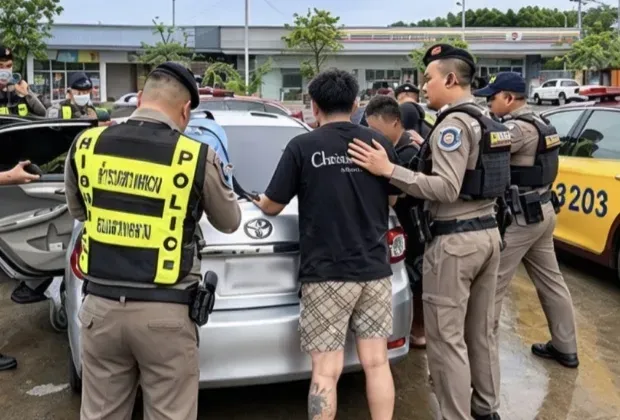 2名中国男子徒步偷渡泰国被查，司机供称每人收2000泰铢 — 正文配图