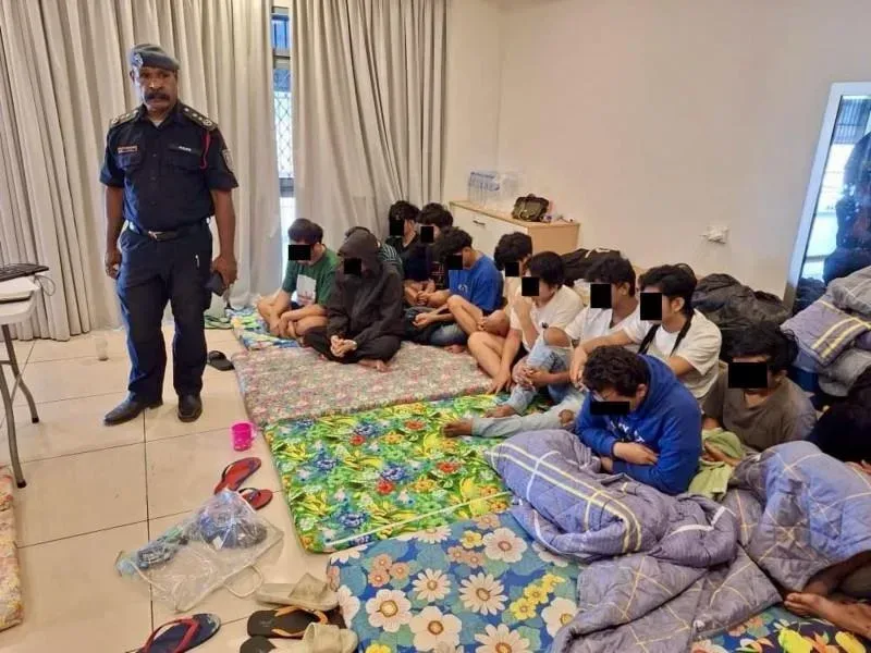 39名印尼人疑被带去搞电诈！巴新警方逮捕4名中国籍人员 — 正文配图