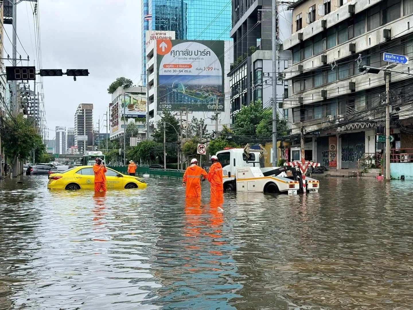 泰国暴雨持续！驻泰使馆提醒中国游客近期谨慎安排出行 — 正文配图