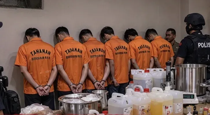 雅加达地下实验室被端！1名中国人等6名外国人落网 — 正文配图