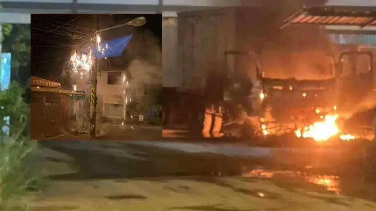 泰国南部一夜不平静!爆炸、货车起火、阻车钉接连出现 — 正文配图