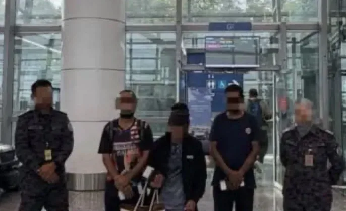 马来西亚333人遣返行动完成！中国籍人员占8人 — 正文配图