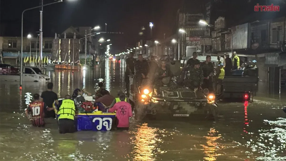 泰国巴真府7县洪灾持续，超4.2万户受影响已致5人死亡 — 封面