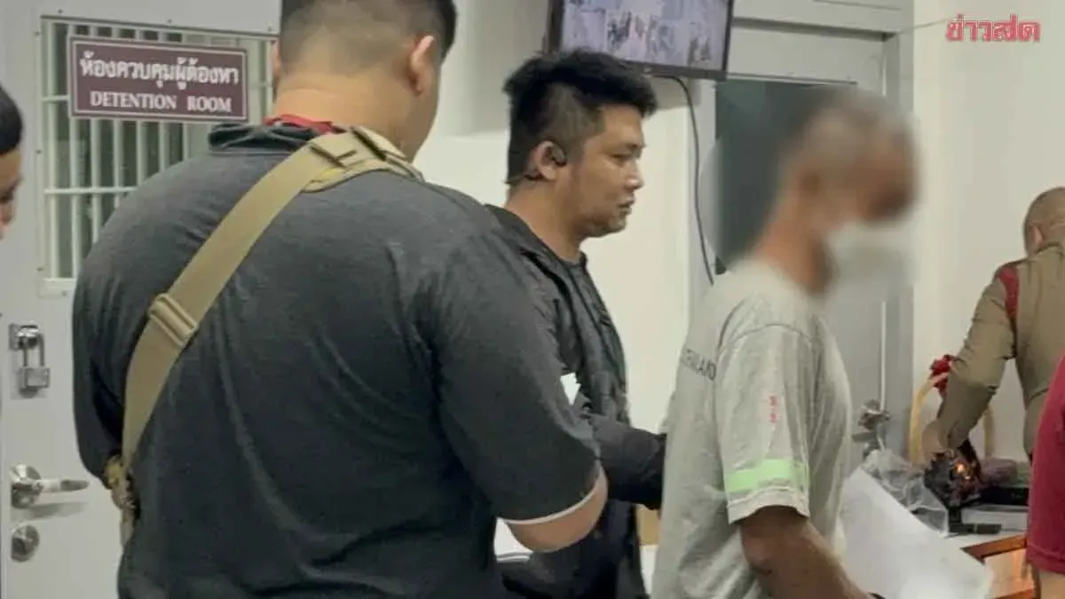 曼谷35岁盗窃嫌疑人支开警员踹门逃跑，躲进出租屋后再次落网 ... — 正文配图