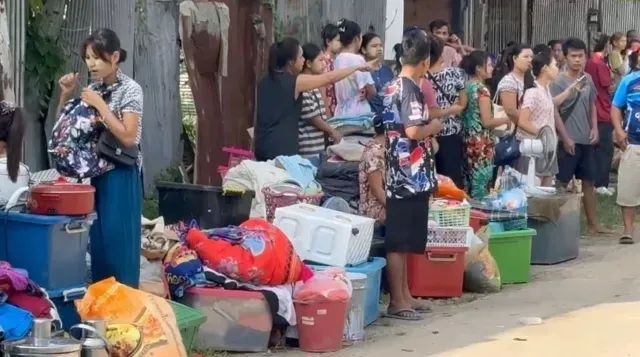 泰国美索缝纫厂突发大火！约70名缅甸工人紧急撤离 — 正文配图