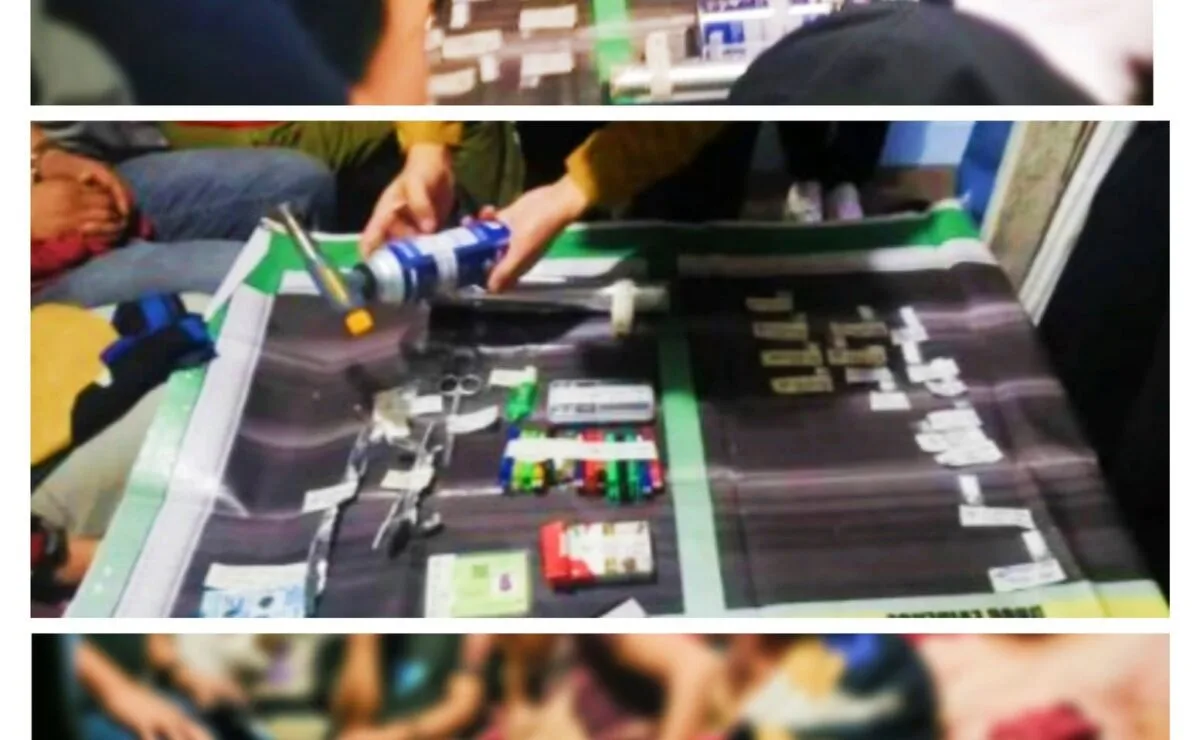 疑似毒品窝点曝光，碧瑶警方抓获6名涉毒人员 — 封面