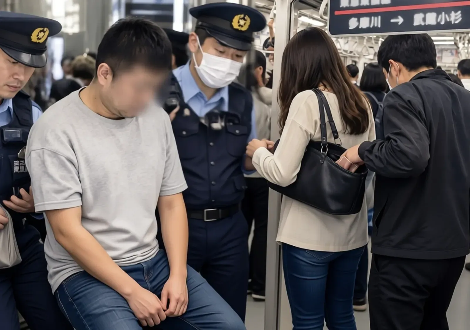35岁中国男子在日本落网，警方调查其多次赴日期间活动 — 正文配图