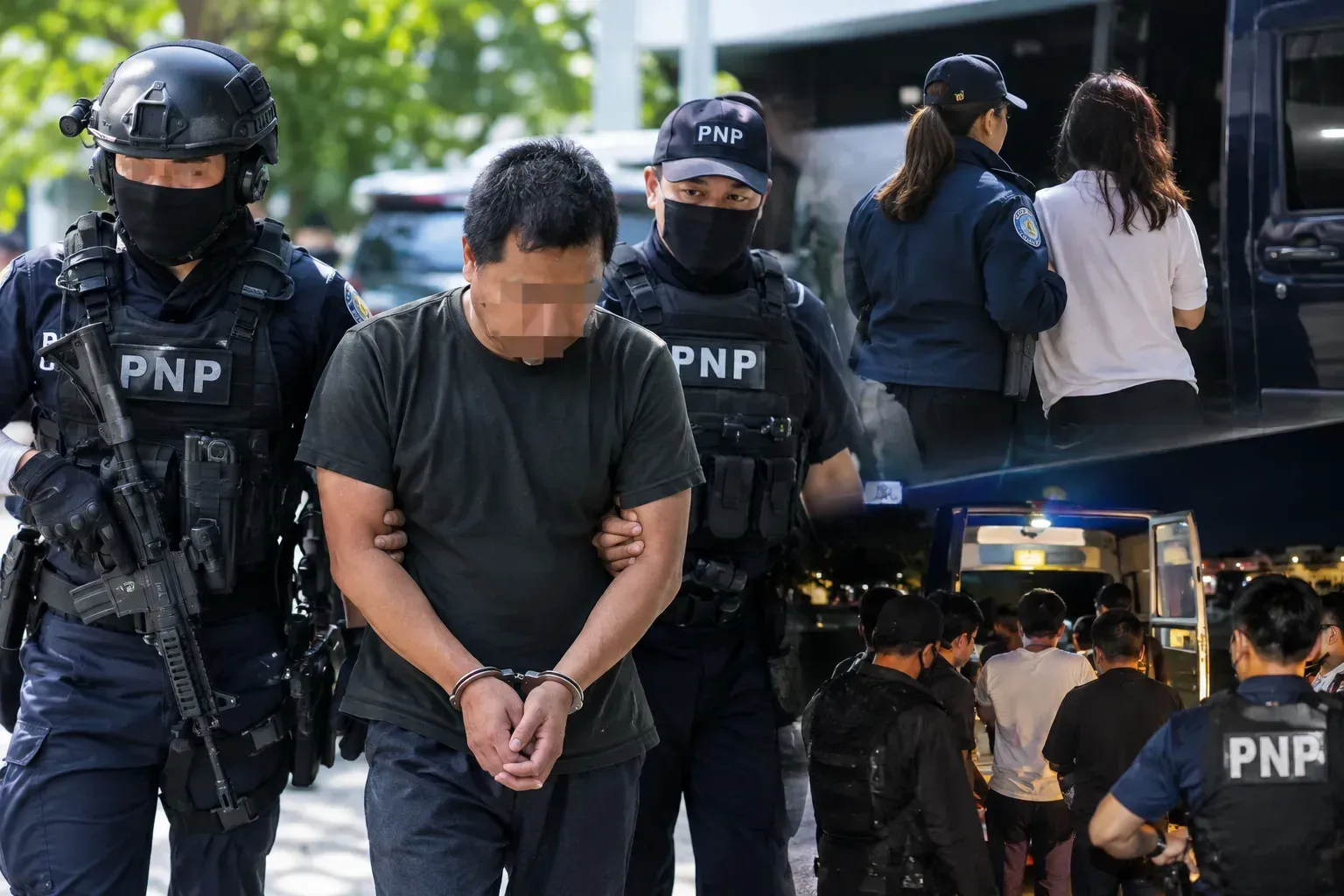 一名中国女子遭绑架，菲律宾警方追查后连续救出3名受害者 — 正文配图