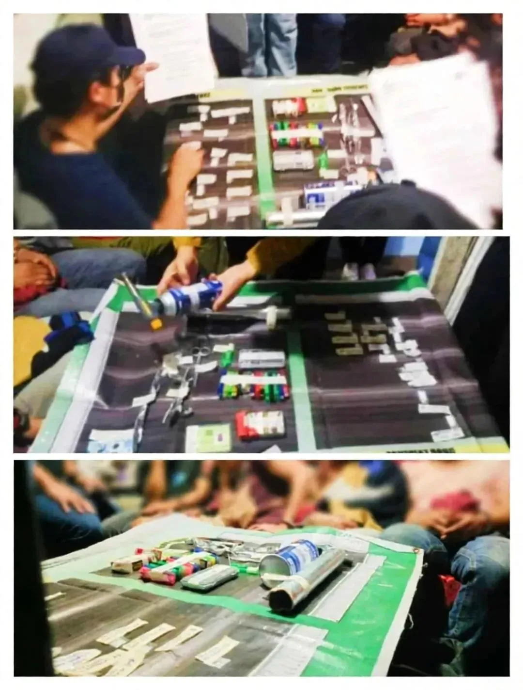 碧瑶突袭涉毒窝点！6人当场落网，11克疑似冰毒及吸毒工具被查获