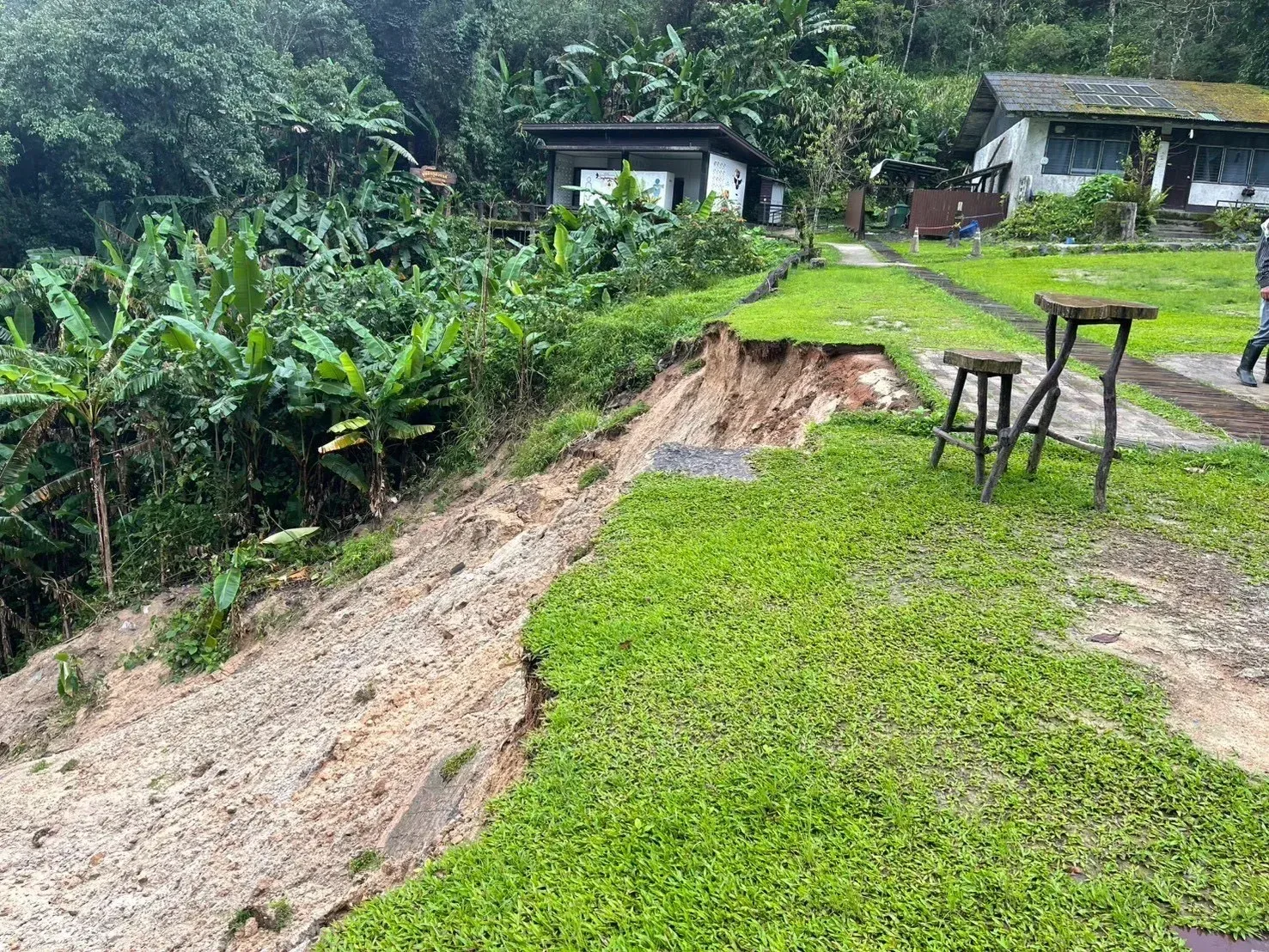 暴雨重创湄旺国家公园，多处滑坡暂时关闭 — 正文配图
