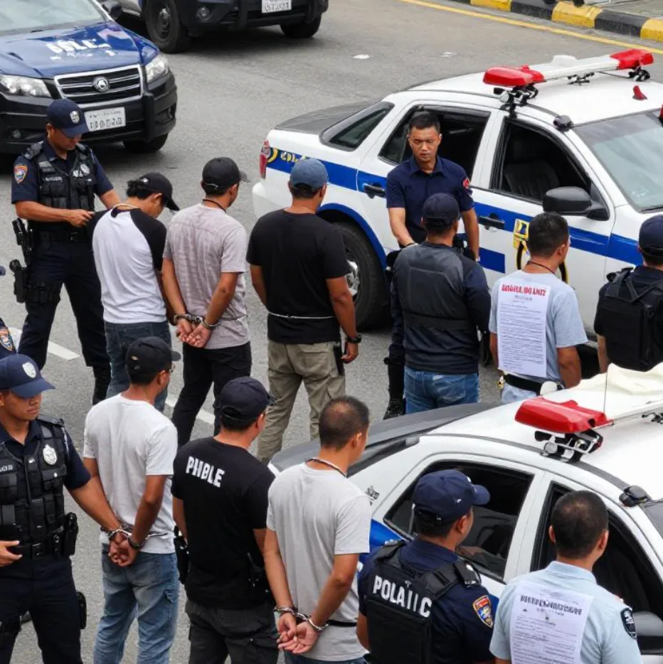 一天抓获16名通缉犯！菲律宾警方行动中一名中国公民被捕 — 封面