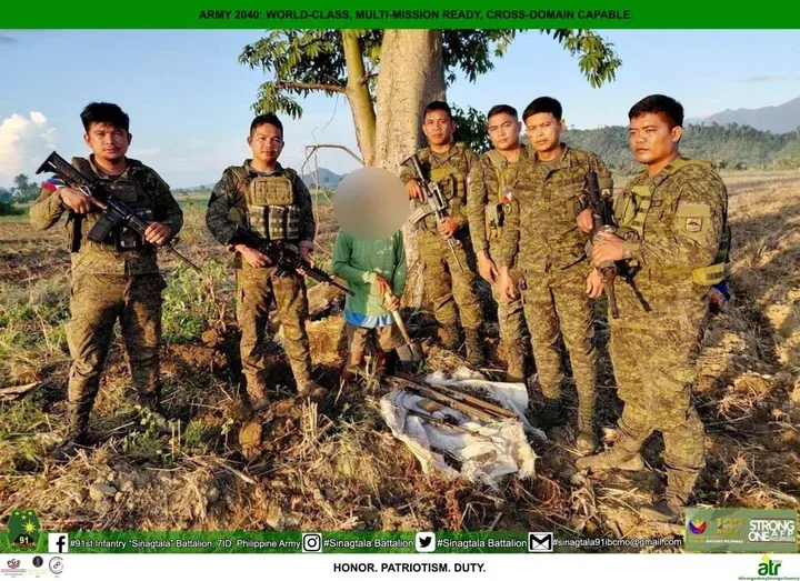 菲律宾奥罗拉省缴获两支M14，前武装组织成员主动投降 — 封面
