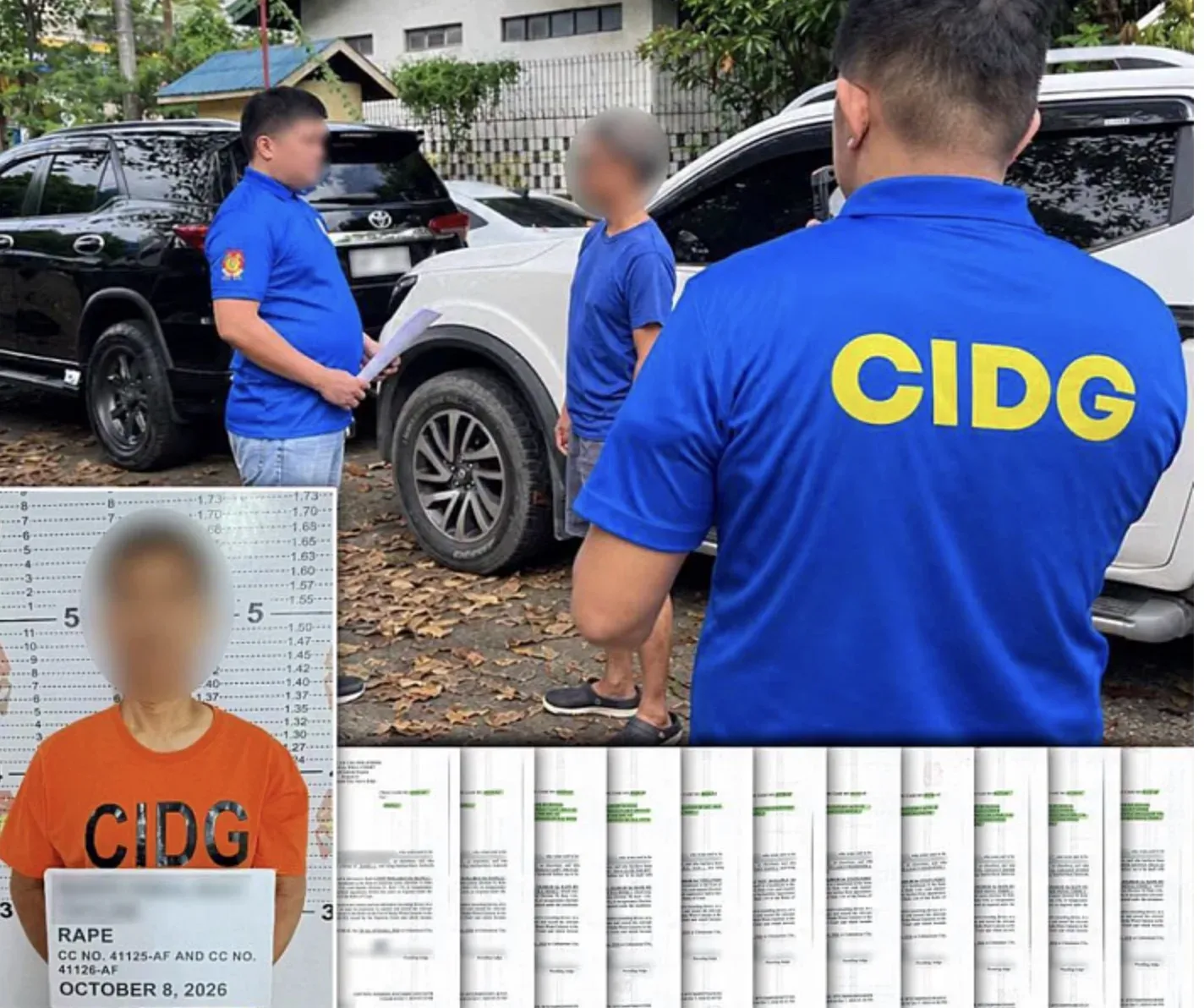 身负11张逮捕令!菲律宾警方逮捕家庭性侵案嫌犯