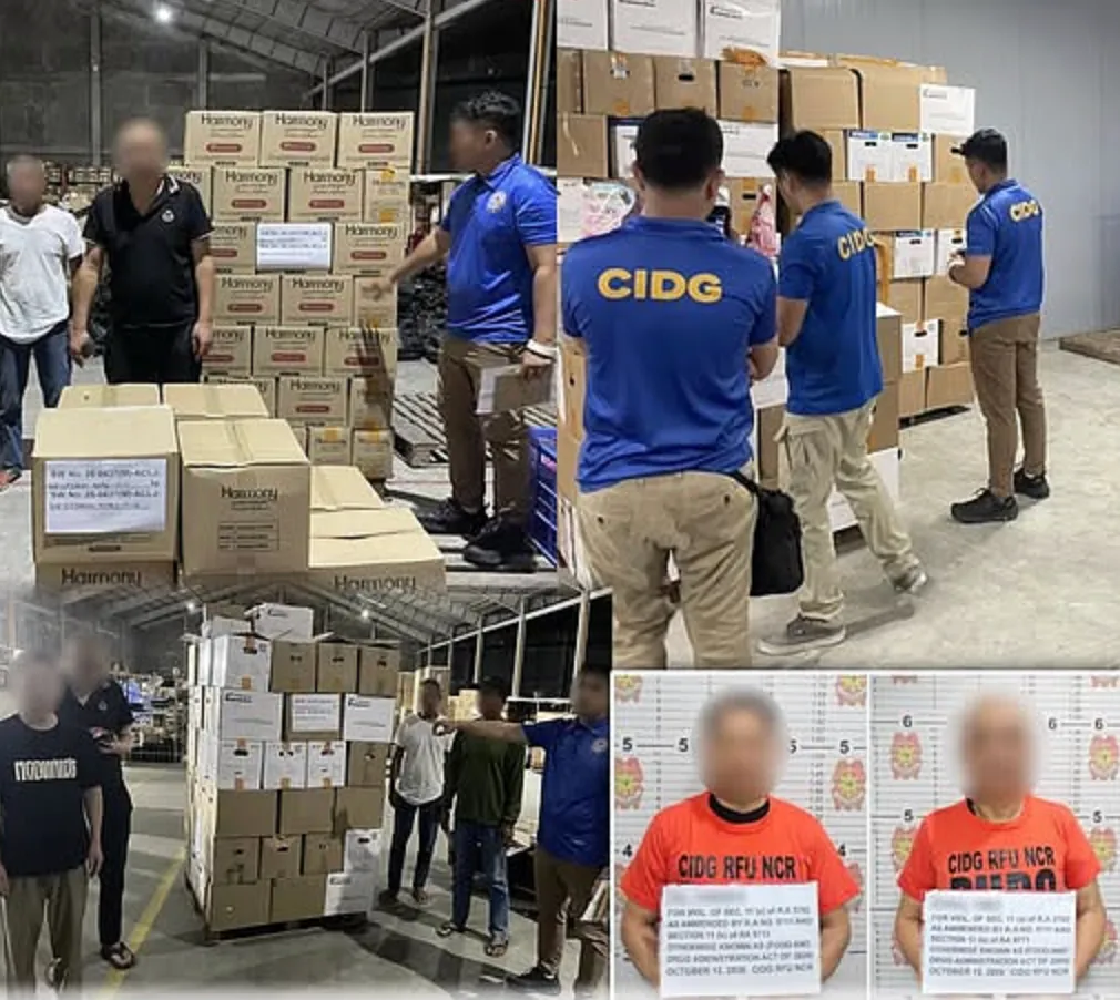 菲律宾查获大批未注册柔顺剂，2名中国人被捕！