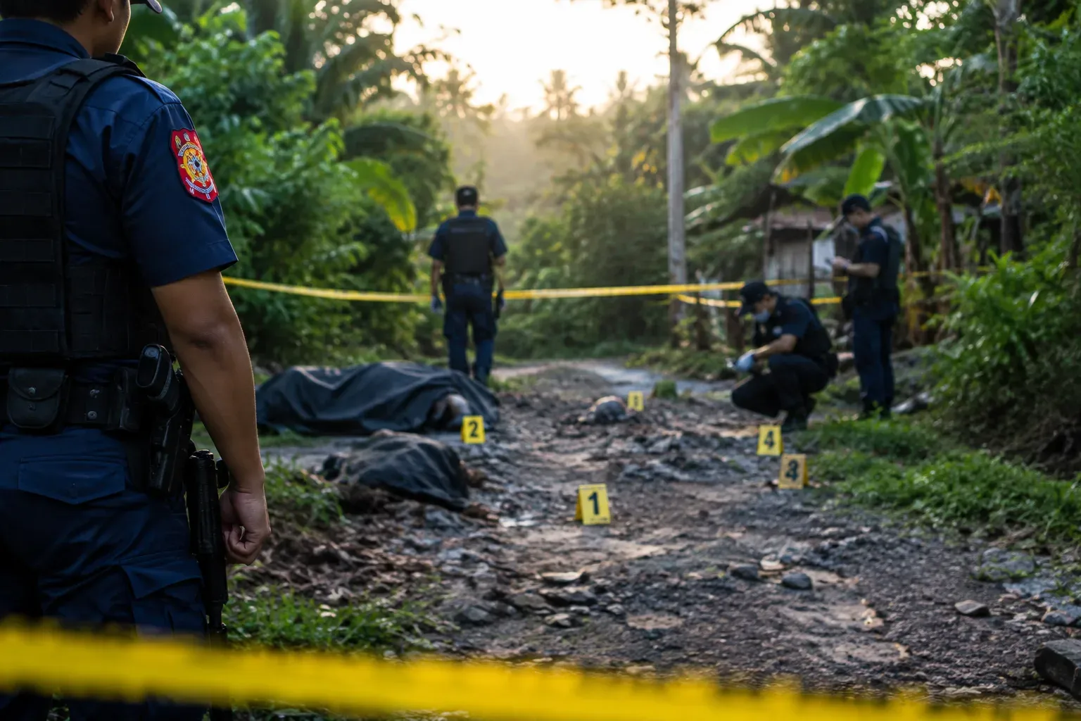 菲律宾清晨突发枪击!3人死亡,1人受伤 — 封面