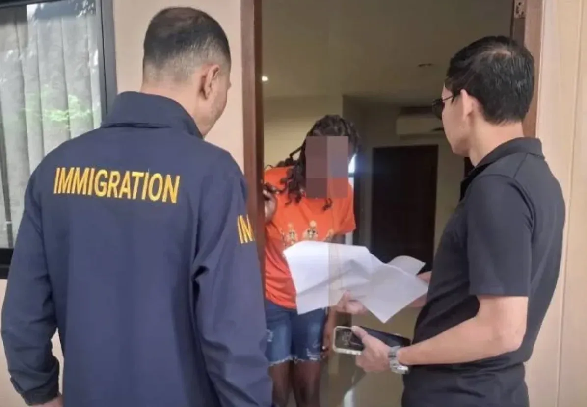泰国苏梅岛突击检查！5名非洲籍女子被捕，最长逾期799天 — 正文配图