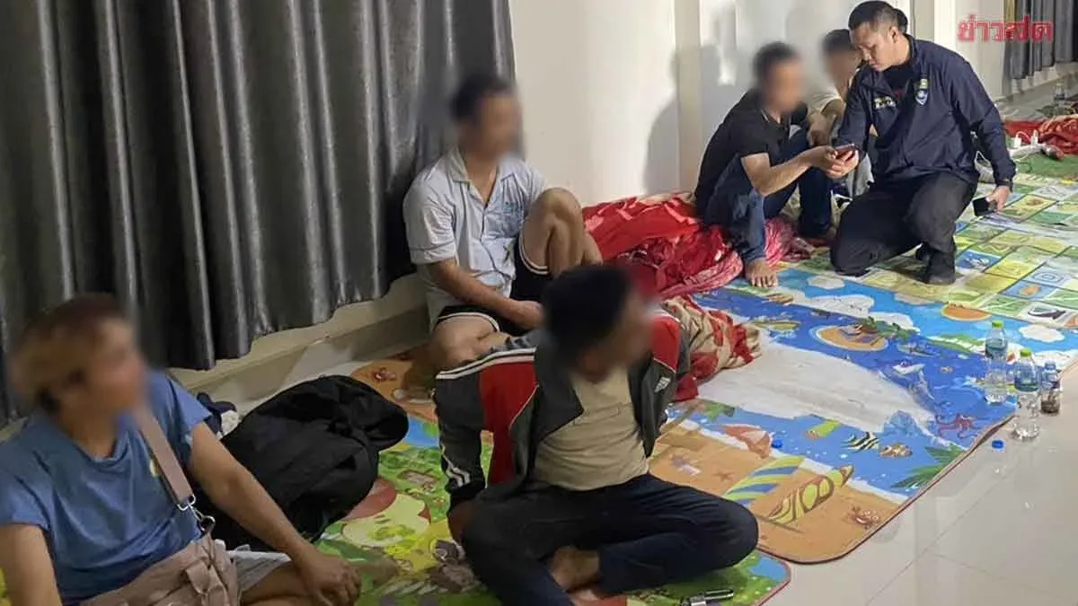 6名中国人从老挝金三角偷渡泰国！清莱警方查获藏身民宅，2名泰国人被捕 ... — 正文配图
