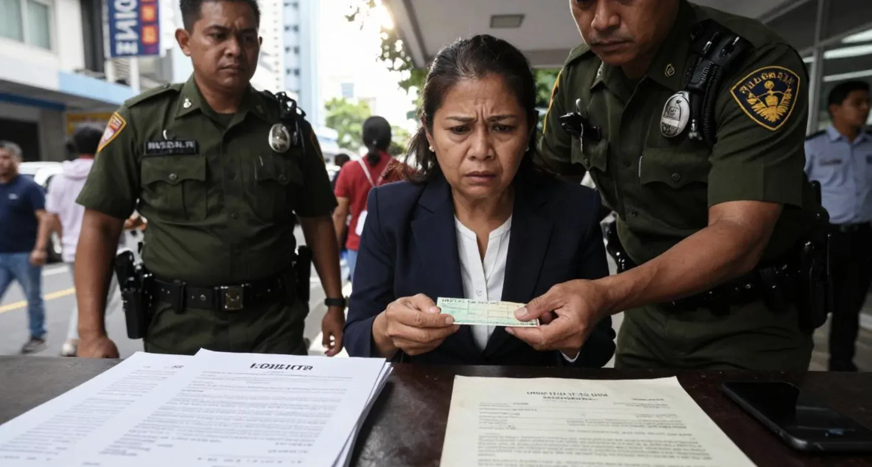 菲律宾女教师涉嫌卖假地契！50万比索交易现场被捕 — 封面