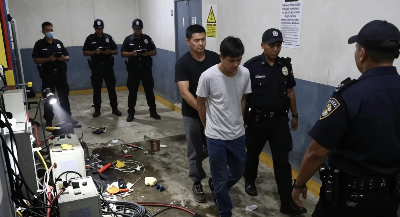 菲律宾抽水站遭洗劫!18.3万比索设备被盗,3人落网 — 封面