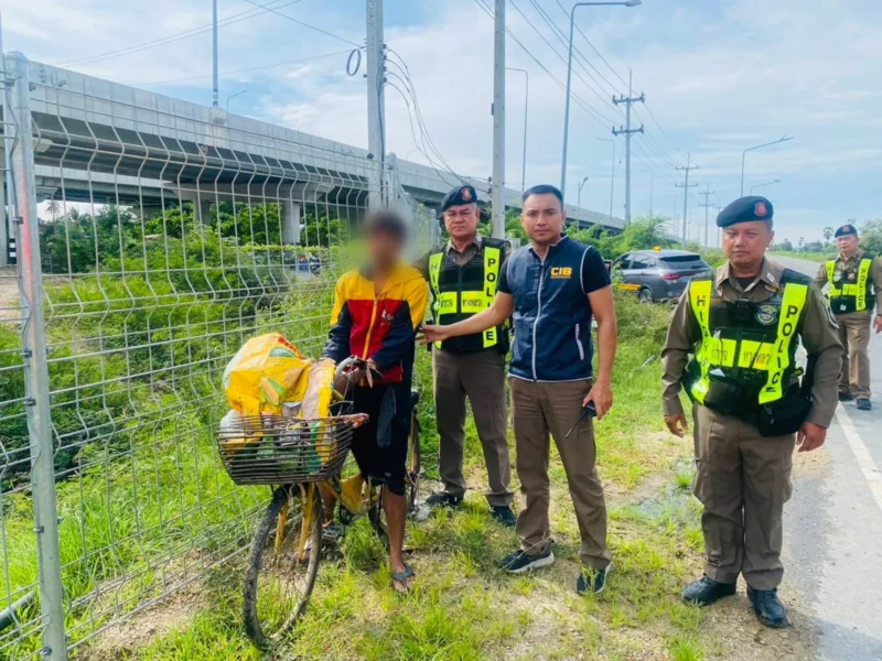 泰国两男子偷高速公路围栏!182件金属零件准备卖废铁 — 正文配图