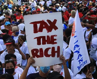 66.3%成年人支持向亿万富翁征收财富税