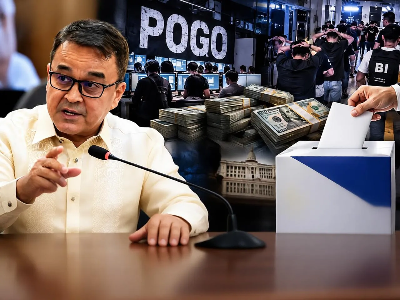 菲律宾禁了POGO，电诈黑钱却瞄准2028大选？ — 封面