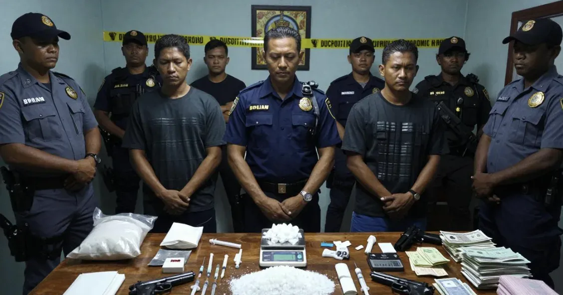 菲律宾查获价值5.1万比索冰毒!警方逮捕重点嫌犯 — 封面