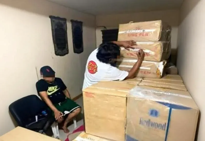价值470万比索！菲律宾查获大批无证香烟 — 封面